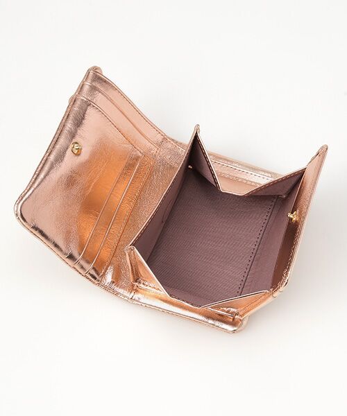 LANVIN COLLECTION(バッグ・財布小物) / ランバンコレクション(バッグ・サイフコモノ) 財布・コインケース・マネークリップ | 【ラペリリュクスパース】 二つ折りBOX財布 | 詳細4