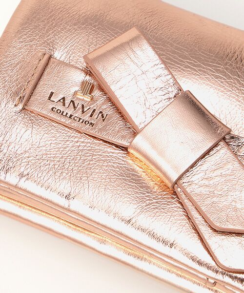 LANVIN COLLECTION(バッグ・財布小物) / ランバンコレクション(バッグ・サイフコモノ) 財布・コインケース・マネークリップ | 【ラペリリュクスパース】 二つ折りBOX財布 | 詳細6