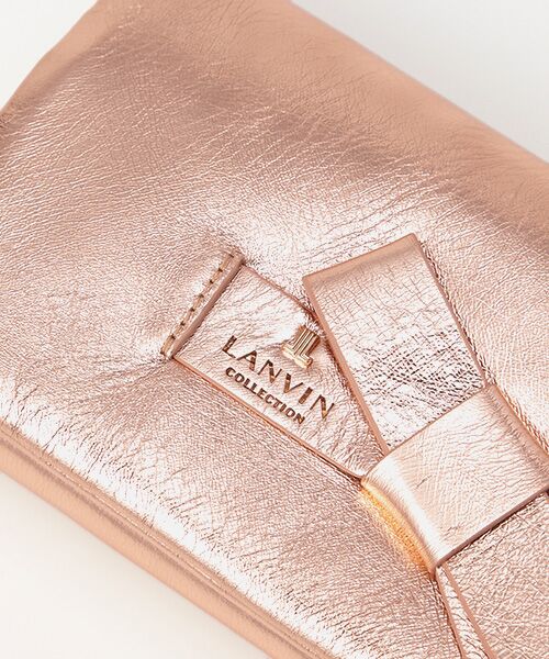 LANVIN COLLECTION(バッグ・財布小物) / ランバンコレクション(バッグ・サイフコモノ) 財布・コインケース・マネークリップ | 【ラペリリュクスパース】 長財布 | 詳細4