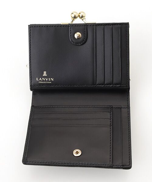 LANVIN COLLECTION(バッグ・財布小物) / ランバンコレクション(バッグ・サイフコモノ) 財布・コインケース・マネークリップ | 【レジェパース】二つ折りがま口財布 | 詳細3