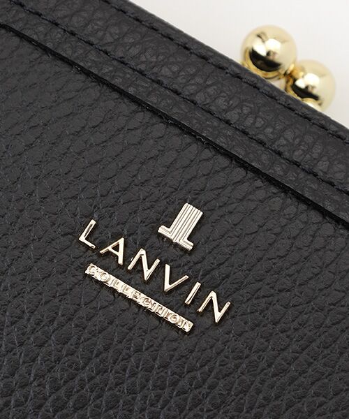 LANVIN COLLECTION(バッグ・財布小物) / ランバンコレクション(バッグ・サイフコモノ) 財布・コインケース・マネークリップ | 【レジェパース】二つ折りがま口財布 | 詳細6