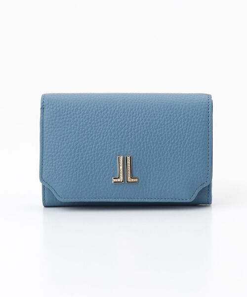 LANVIN COLLECTION(バッグ・財布小物) / ランバンコレクション(バッグ・サイフコモノ) 財布・コインケース・マネークリップ | 【ラブレーパース】 2つ折り財布（スカイブルー）