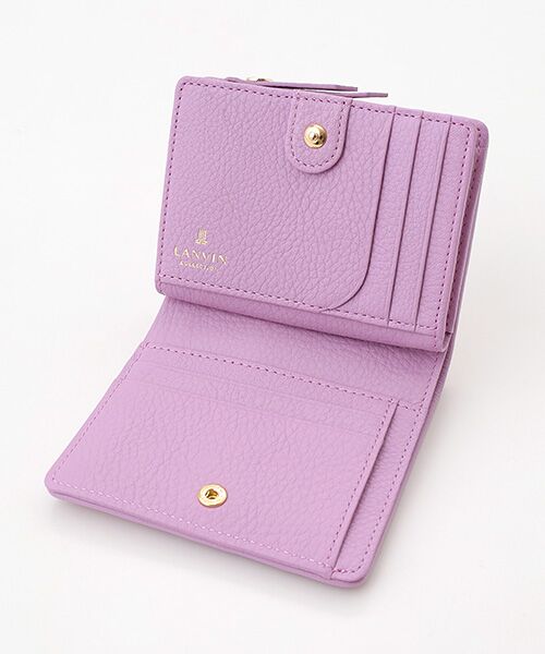 LANVIN COLLECTION(バッグ・財布小物) / ランバンコレクション(バッグ・サイフコモノ) 財布・コインケース・マネークリップ | 【スイートパース】 外Lファスナー二つ折り財布 | 詳細6
