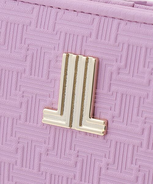 LANVIN COLLECTION(バッグ・財布小物) / ランバンコレクション(バッグ・サイフコモノ) 財布・コインケース・マネークリップ | 【スイートパース】 外Lファスナー二つ折り財布 | 詳細10