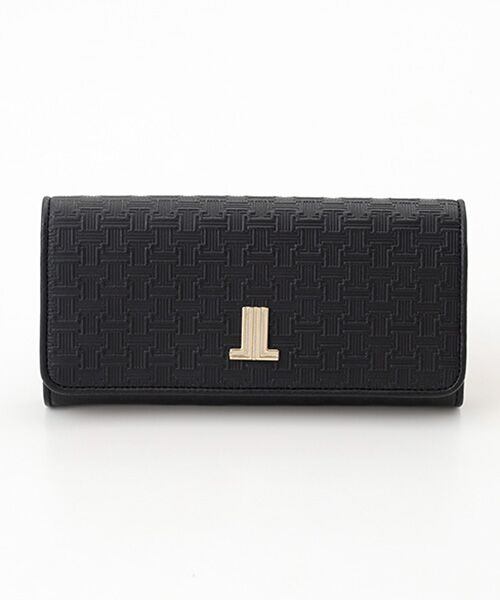 LANVIN COLLECTION(バッグ・財布小物)/ランバンコレクション(バッグ・サイフコモノ) 【スイートパース】 長財布 ブラック F LANVIN COLLECTION(バッグ・財布小物)/ランバンコレクション(バッグ・サイフコモノ) 【スイートパース】 長財布 ブラック F