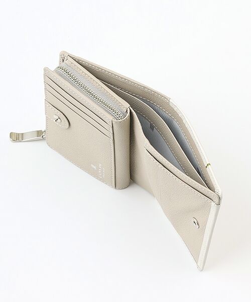 LANVIN COLLECTION(バッグ・財布小物) / ランバンコレクション(バッグ・サイフコモノ) 財布・コインケース・マネークリップ | 【フロールパース】 外Lファスナー二つ折り財布 | 詳細3