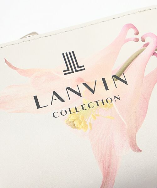 LANVIN COLLECTION(バッグ・財布小物) / ランバンコレクション(バッグ・サイフコモノ) 財布・コインケース・マネークリップ | 【フロールパース】 外Lファスナー二つ折り財布 | 詳細5
