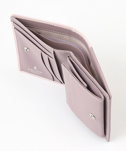 LANVIN COLLECTION(バッグ・財布小物) / ランバンコレクション(バッグ・サイフコモノ) 財布・コインケース・マネークリップ | 【フロールパース】 二つ折りBOX財布 | 詳細4