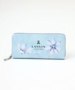 LANVIN COLLECTION(バッグ・財布小物) / ランバンコレクション(バッグ・サイフコモノ) 財布・コインケース・マネークリップ | 【フロールパース】 ラウンドファスナー長財布