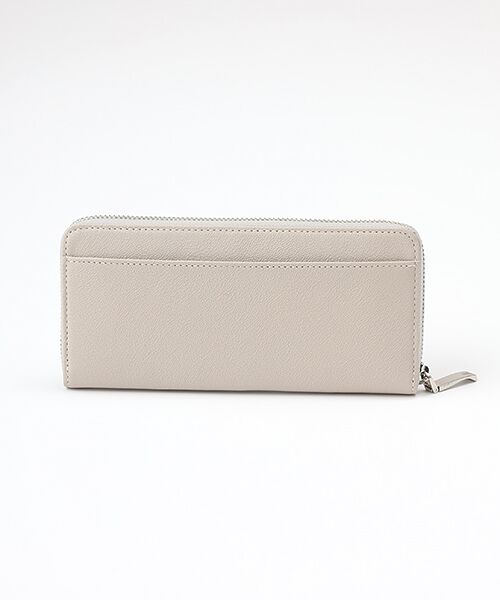 LANVIN COLLECTION(バッグ・財布小物) / ランバンコレクション(バッグ・サイフコモノ) 財布・コインケース・マネークリップ | 【フロールパース】 ラウンドファスナー長財布 | 詳細1