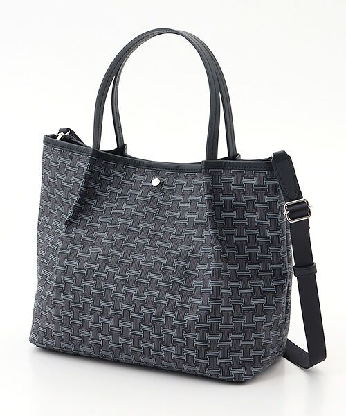 LANVIN COLLECTION(バッグ・財布小物) / ランバンコレクション(バッグ・サイフコモノ) ハンドバッグ | 【フェリアクルール】2WAYハンドバッグ（ブラック）