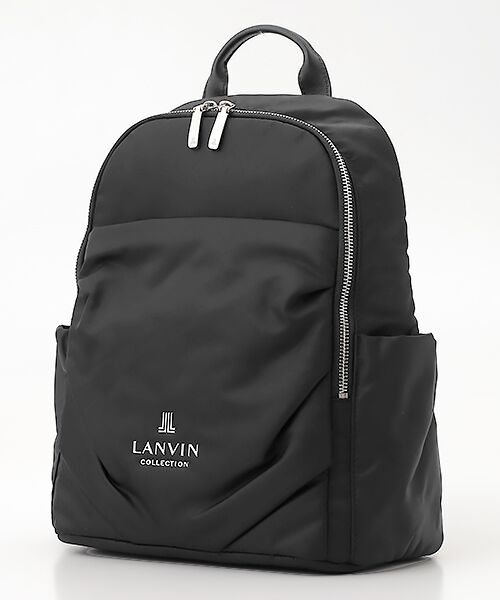 LANVIN COLLECTION(バッグ・財布小物) / ランバンコレクション(バッグ・サイフコモノ) リュック・バックパック | 【プリエバッグ】リュックサック（ブラック）
