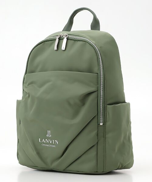 LANVIN COLLECTION(バッグ・財布小物) / ランバンコレクション(バッグ・サイフコモノ) リュック・バックパック | 【プリエバッグ】リュックサック（カーキ）