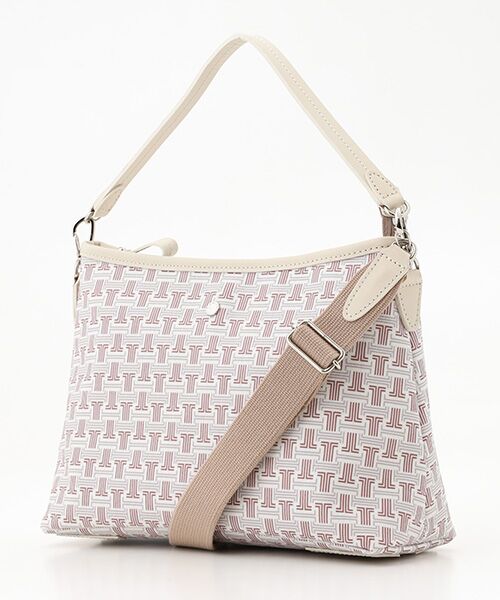 LANVIN COLLECTION(バッグ・財布小物) / ランバンコレクション(バッグ・サイフコモノ) ショルダーバッグ | 【フェリアクルール】2WAYショルダーバッグ（ホワイト）