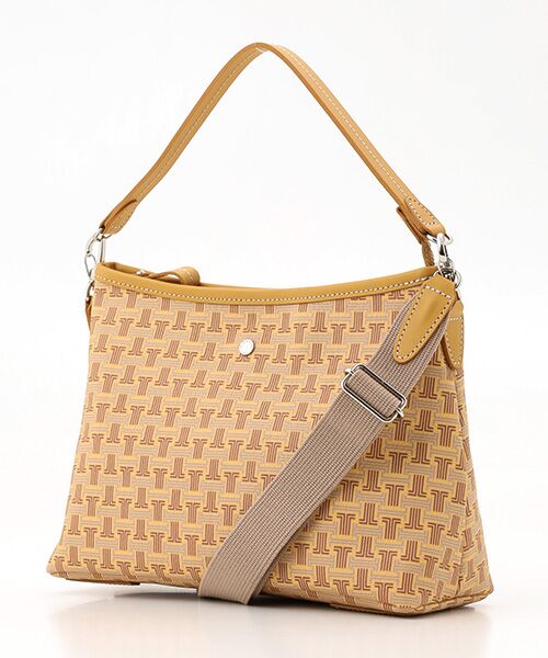 LANVIN COLLECTION(バッグ・財布小物) / ランバンコレクション(バッグ・サイフコモノ) ショルダーバッグ | 【フェリアクルール】2WAYショルダーバッグ（イエロー）