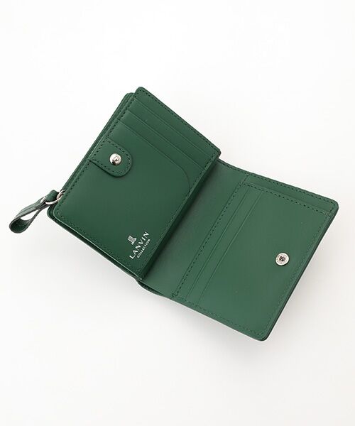 LANVIN COLLECTION(バッグ・財布小物) / ランバンコレクション(バッグ・サイフコモノ) 財布・コインケース・マネークリップ | 【フェリアクルールパース】外Lファスナー二つ折り財布 | 詳細4