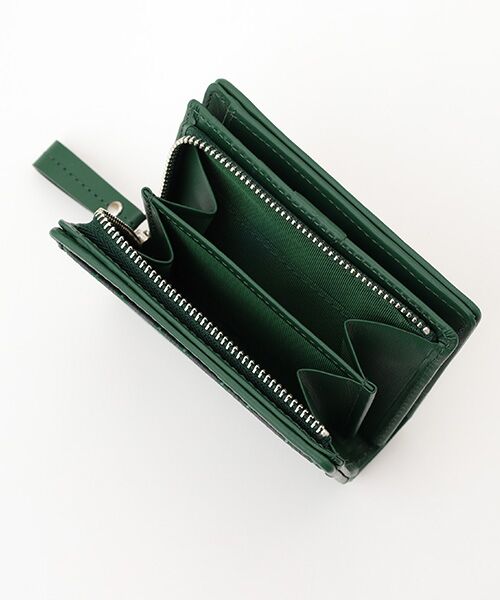 LANVIN COLLECTION(バッグ・財布小物) / ランバンコレクション(バッグ・サイフコモノ) 財布・コインケース・マネークリップ | 【フェリアクルールパース】外Lファスナー二つ折り財布 | 詳細5