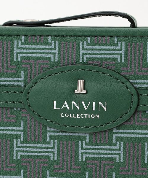 LANVIN COLLECTION(バッグ・財布小物) / ランバンコレクション(バッグ・サイフコモノ) 財布・コインケース・マネークリップ | 【フェリアクルールパース】外Lファスナー二つ折り財布 | 詳細6