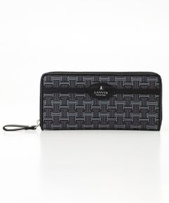 LANVIN COLLECTION(バッグ・財布小物) / ランバンコレクション(バッグ・サイフコモノ) 財布・コインケース・マネークリップ | 【フェリアクルールパース】ラウンドファスナー長財布 