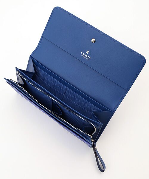 LANVIN COLLECTION(バッグ・財布小物) / ランバンコレクション(バッグ・サイフコモノ) 財布・コインケース・マネークリップ | 【フェリアクルールパース】 かぶせ式長財布 | 詳細3