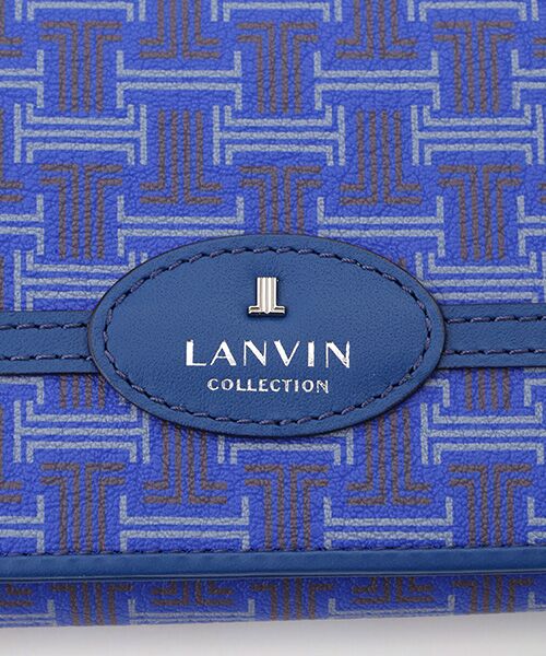LANVIN COLLECTION(バッグ・財布小物) / ランバンコレクション(バッグ・サイフコモノ) 財布・コインケース・マネークリップ | 【フェリアクルールパース】 かぶせ式長財布 | 詳細4