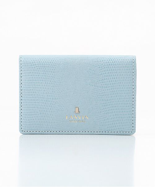 LANVIN COLLECTION(バッグ・財布小物) / ランバンコレクション(バッグ・サイフコモノ) カードケース・名刺入れ・定期入れ | 【レザールパース】カードケース（スカイブルー）