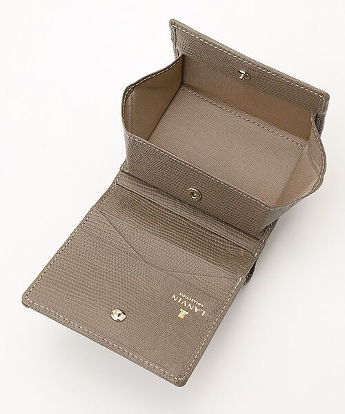LANVIN COLLECTION(バッグ・財布小物) / ランバンコレクション(バッグ・サイフコモノ) 財布・コインケース・マネークリップ | 【レザールパース】二つ折りBOX財布 | 詳細5