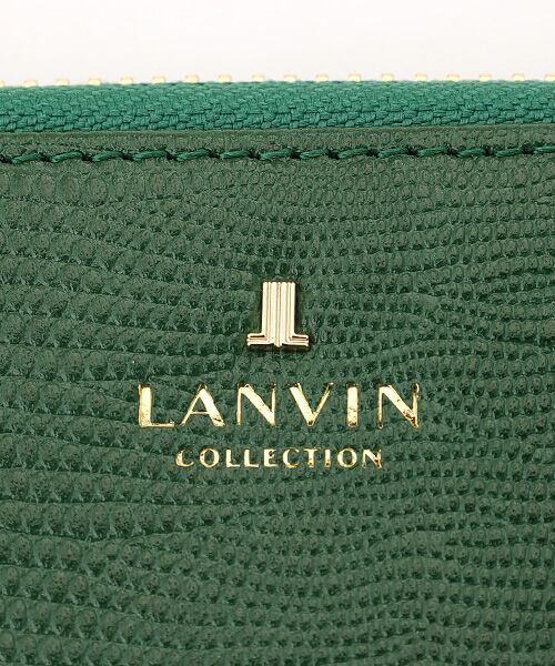 LANVIN COLLECTION(バッグ・財布小物) / ランバンコレクション(バッグ・サイフコモノ) 財布・コインケース・マネークリップ | 【レザールパース】 L字ファスナー長財布  | 詳細5