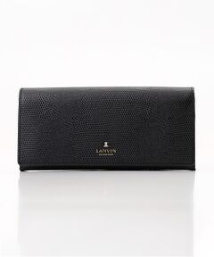 LANVIN COLLECTION(バッグ・財布小物) / ランバンコレクション(バッグ・サイフコモノ) 財布・コインケース・マネークリップ | 【レザールパース】  かぶせ式薄型長財布
