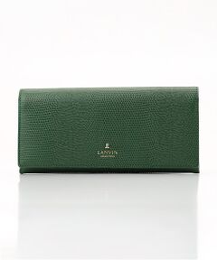LANVIN COLLECTION(バッグ・財布小物) / ランバンコレクション(バッグ・サイフコモノ) 財布・コインケース・マネークリップ | 【レザールパース】  かぶせ式薄型長財布