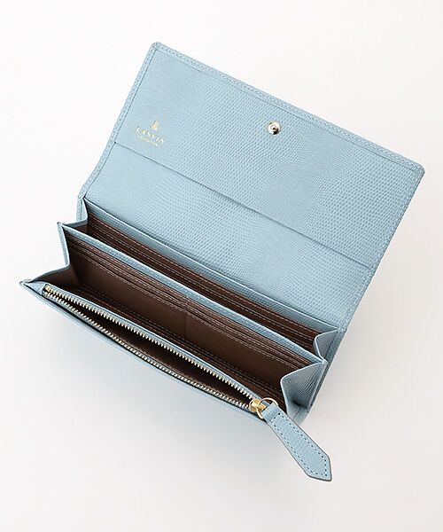 LANVIN COLLECTION(バッグ・財布小物) / ランバンコレクション(バッグ・サイフコモノ) 財布・コインケース・マネークリップ | 【レザールパース】  かぶせ式薄型長財布 | 詳細3