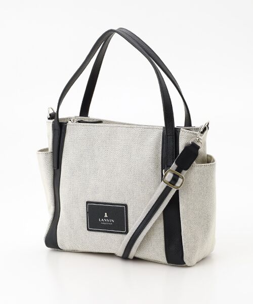 LANVIN COLLECTION(バッグ・財布小物) / ランバンコレクション(バッグ・サイフコモノ) ハンドバッグ | 【ジュリエットバッグ】2WAYハンドバッグ（グレー）