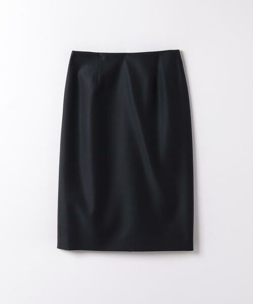 【極美品】LANVAN ランバン スカート カシミア混ウールタイトスカート XS