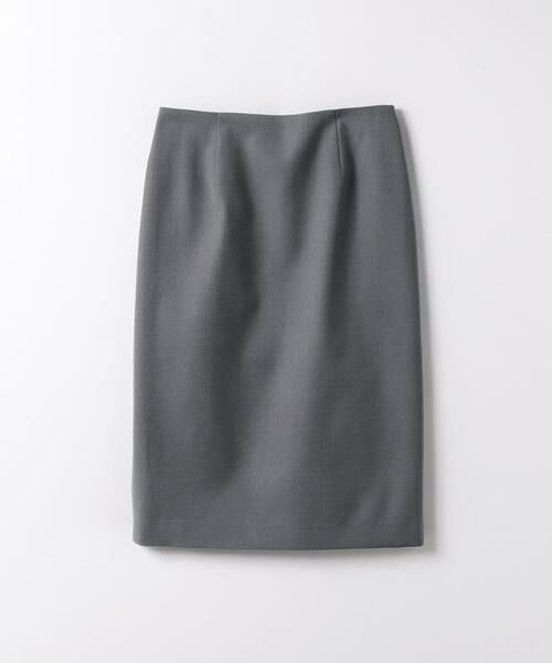 【極美品】LANVAN ランバン スカート カシミア混ウールタイトスカート XS