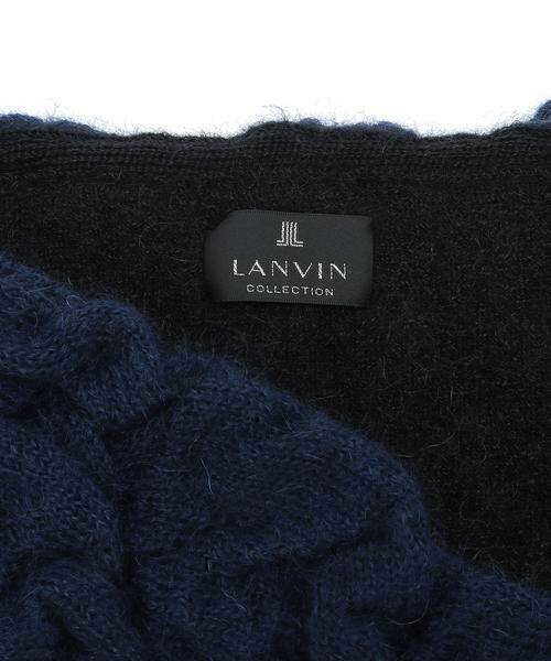 LANVIN COLLECTION / ランバン コレクション マフラー・ショール・スヌード・ストール | ニットボレロ | 詳細3