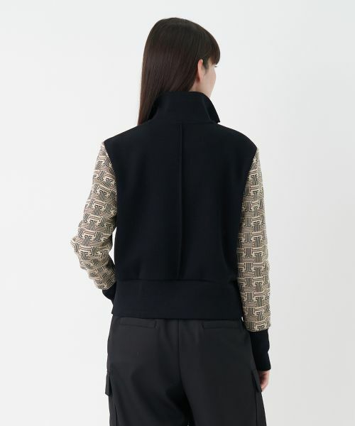 LANVIN COLLECTION / ランバン コレクション テーラードジャケット | ロゴジャカードジャケット | 詳細3