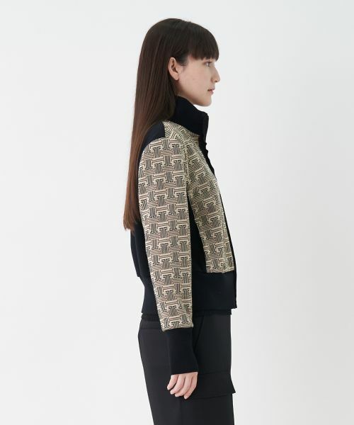 LANVIN COLLECTION / ランバン コレクション テーラードジャケット | ロゴジャカードジャケット | 詳細4