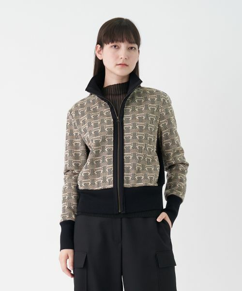 LANVIN COLLECTION / ランバン コレクション テーラードジャケット | ロゴジャカードジャケット | 詳細5