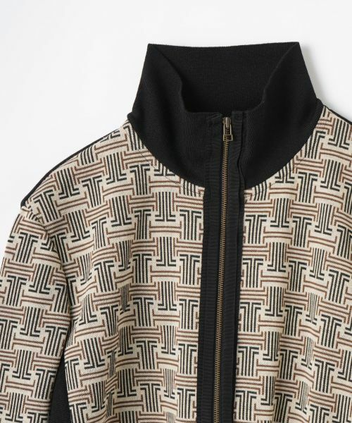 LANVIN COLLECTION / ランバン コレクション テーラードジャケット | ロゴジャカードジャケット | 詳細7