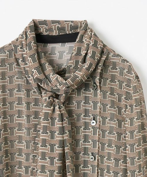 LANVIN COLLECTION / ランバン コレクション シャツ・ブラウス | ロゴプリントブラウス | 詳細2