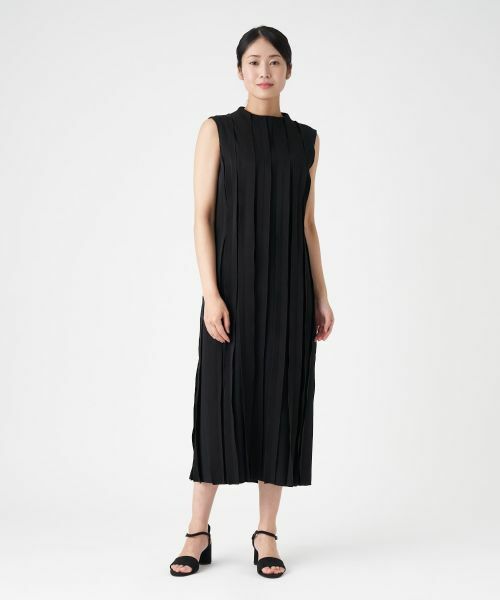 LANVIN COLLECTION / ランバン コレクション ドレス | グログランバックサテンドレス | 詳細1