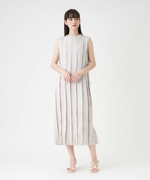 LANVIN COLLECTION / ランバン コレクション ドレス | グログランバックサテンドレス | 詳細11