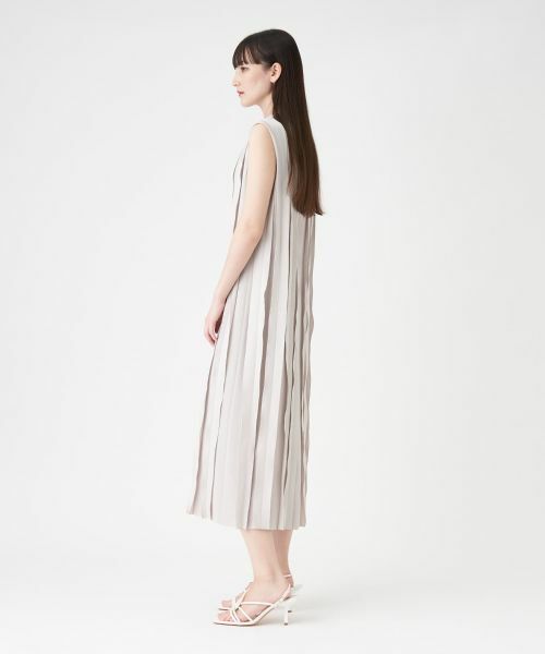 LANVIN COLLECTION / ランバン コレクション ドレス | グログランバックサテンドレス | 詳細8