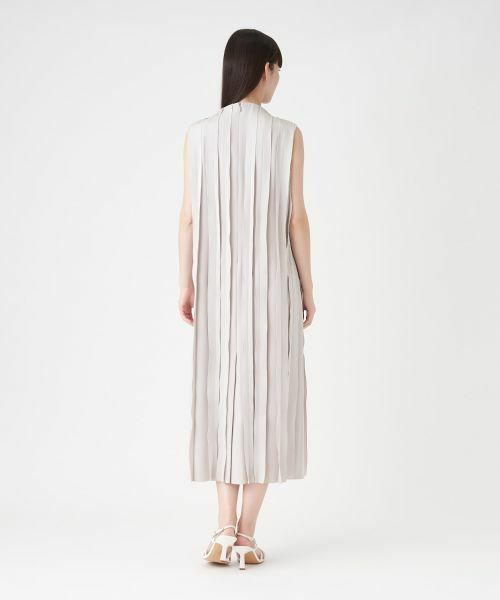 LANVIN COLLECTION / ランバン コレクション ドレス | グログランバックサテンドレス | 詳細9