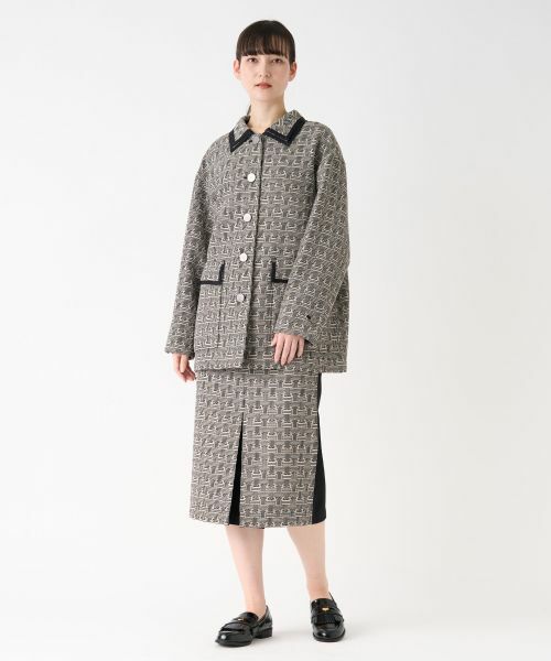 LANVIN COLLECTION / ランバン コレクション テーラードジャケット | ＪＬモノグラムジャケット | 詳細5