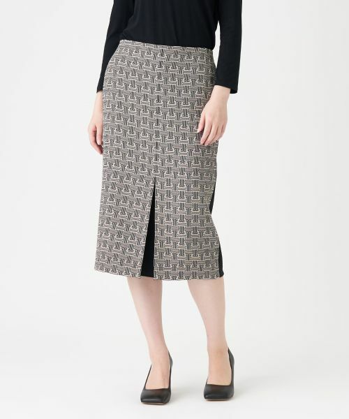 LANVIN COLLECTION / ランバン コレクション ロング・マキシ丈スカート | ＪＬモノグラムスカート | 詳細1