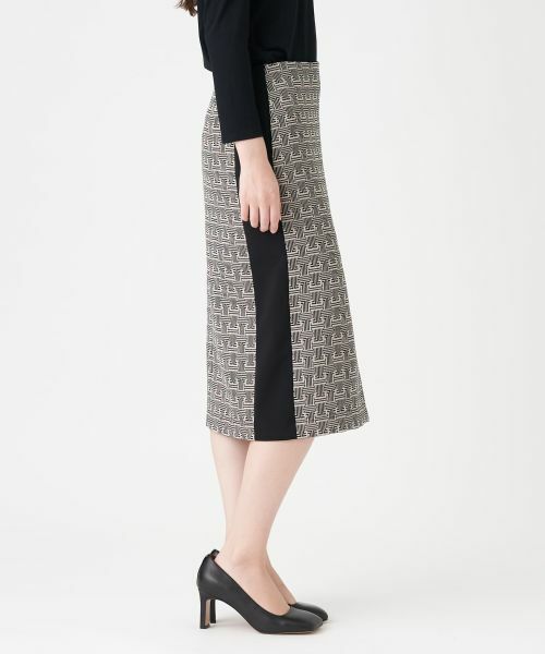 LANVIN COLLECTION / ランバン コレクション ロング・マキシ丈スカート | ＪＬモノグラムスカート | 詳細2