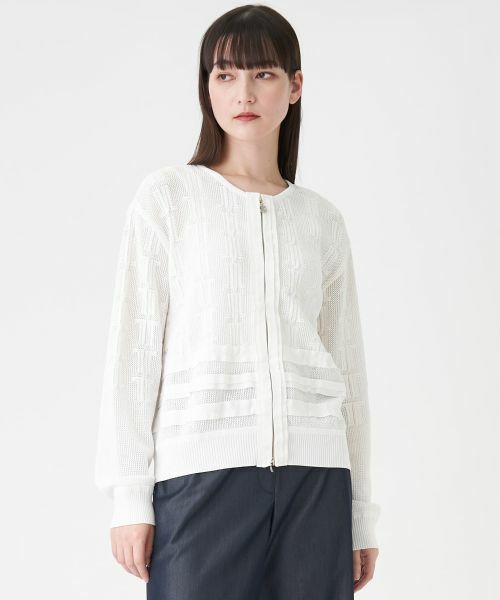 ランバンコレクション LANVIN COLLECTION カーディガン