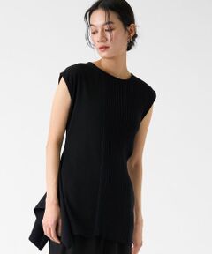 LANVIN COLLECTION / ランバン コレクション カットソー | アシンメトリードッキングカットソー