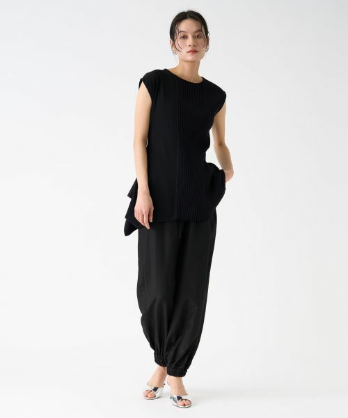 LANVIN COLLECTION / ランバン コレクション カットソー | アシンメトリードッキングカットソー | 詳細3